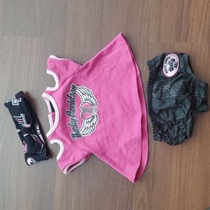 Harley-Davidson Matching Set w/ Bow
